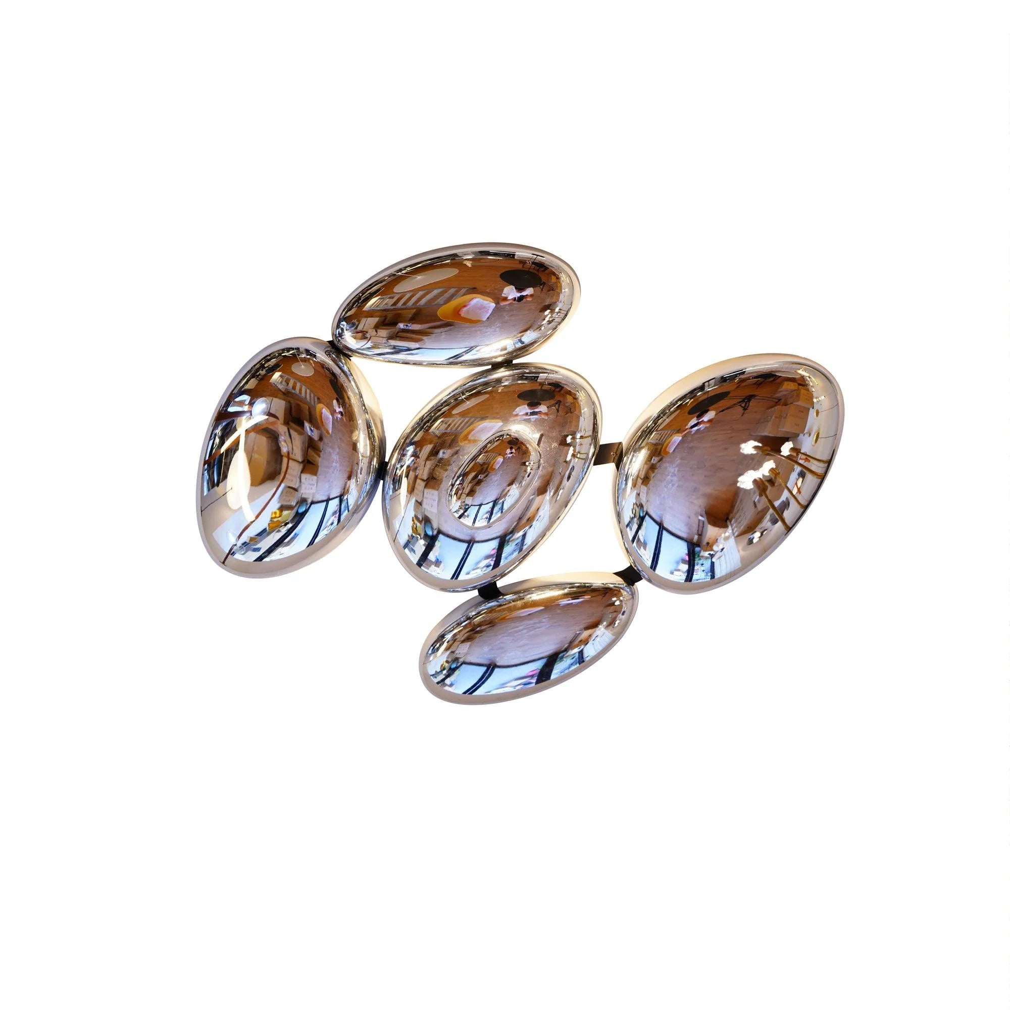 Trendy Pebble Metal Ceiling Light