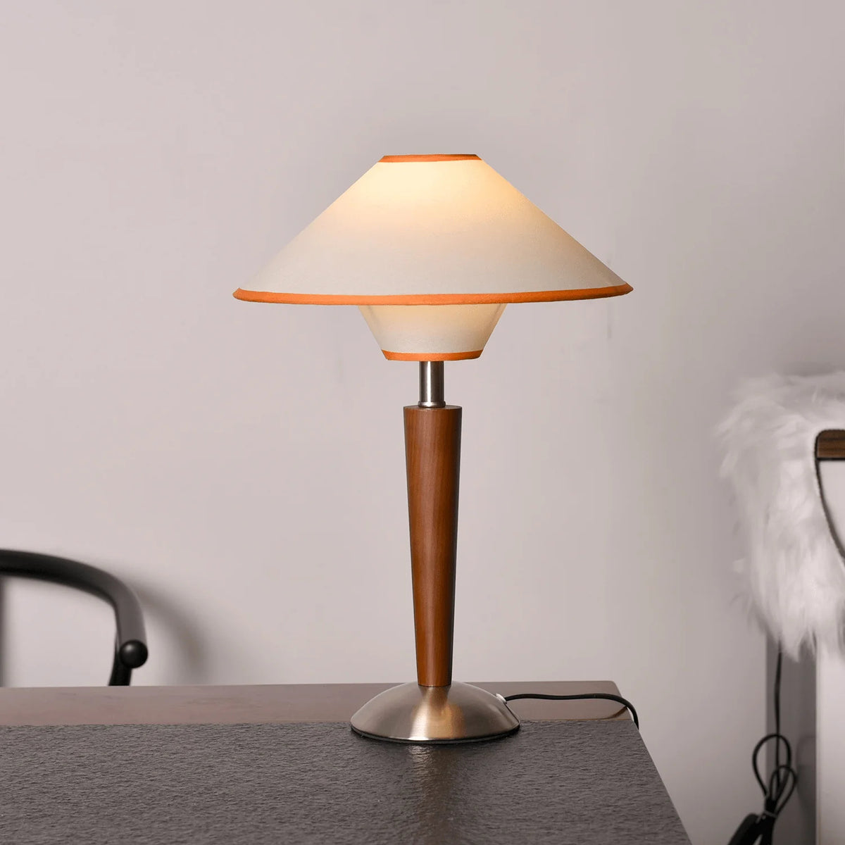 Rustikale Talonwood -Akzentlampe