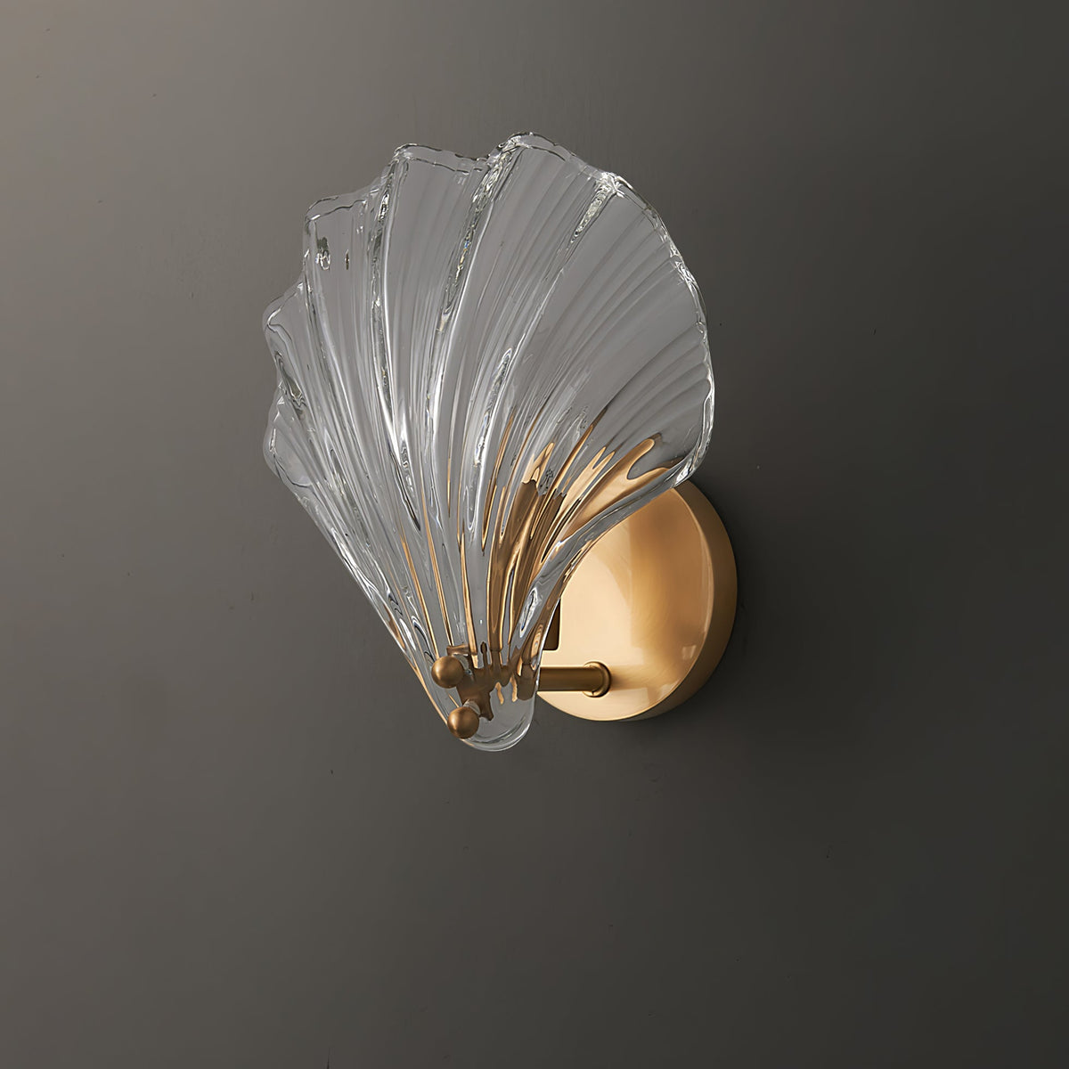 Muschelwandleuchte