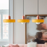 Tre-hoved Bauhaus-stil minimalistisk glaslys