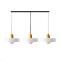 Tre-hoved Bauhaus-stil minimalistisk glaslys