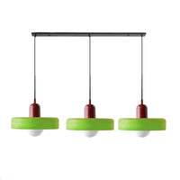 Tre-hoved Bauhaus-stil minimalistisk glaslys