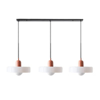 Tre-hoved Bauhaus-stil minimalistisk glaslys