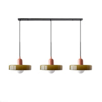 Tre-hoved Bauhaus-stil minimalistisk glaslys