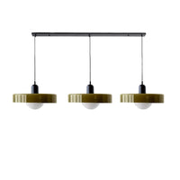 Tre-hoved Bauhaus-stil minimalistisk glaslys