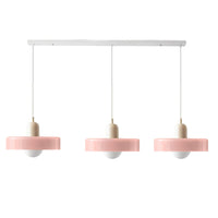 Tre-hoved Bauhaus-stil minimalistisk glaslys