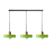 Tre-hoved Bauhaus-stil minimalistisk glaslys