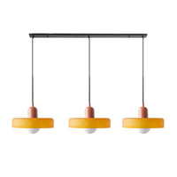 Tre-hoved Bauhaus-stil minimalistisk glaslys