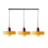 Tre-hoved Bauhaus-stil minimalistisk glaslys