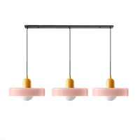 Tre-hoved Bauhaus-stil minimalistisk glaslys