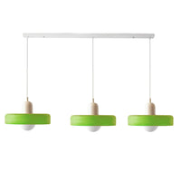 Tre-hoved Bauhaus-stil minimalistisk glaslys
