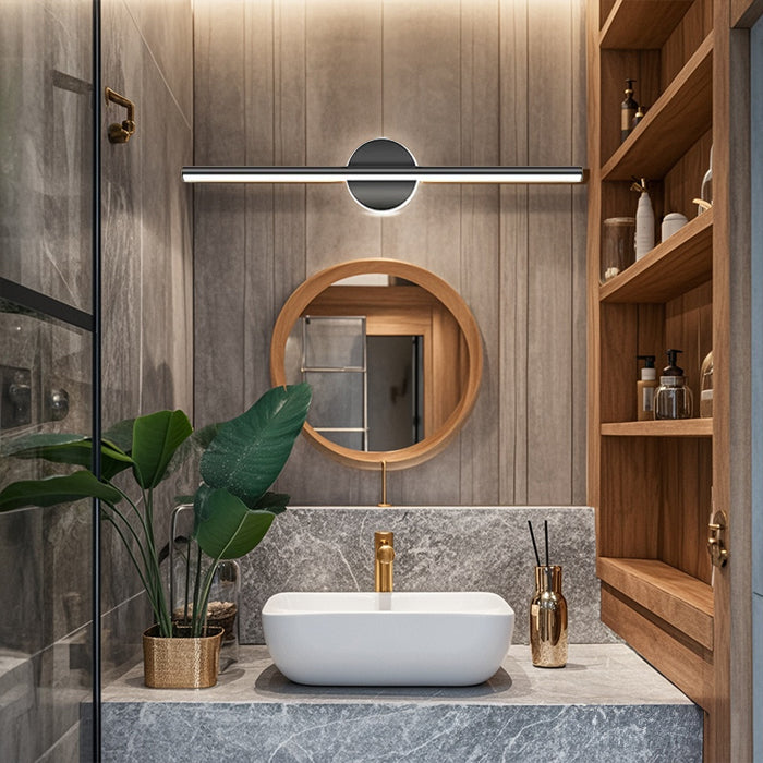 Moderne rund/firkantet LED væglampe