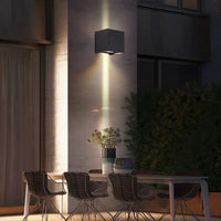 Moderna luce murale a LED cubo regolabile