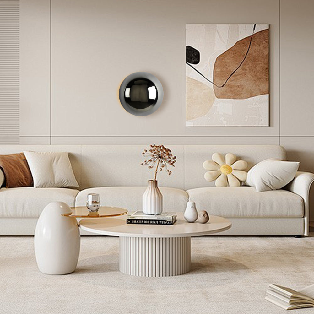 Luce a parete rotonda in stile nordico moderno