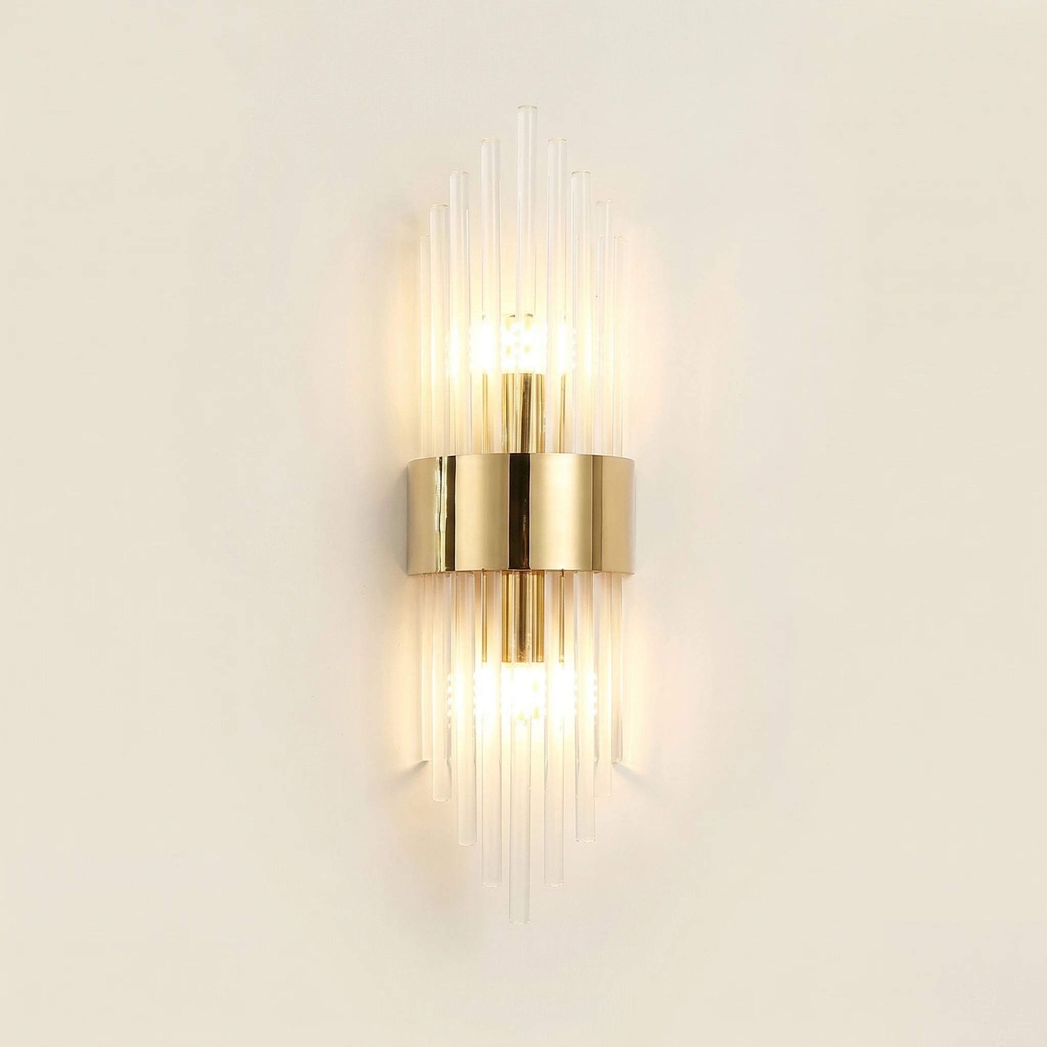 Elegante lampada da parete moderna nordica in oro