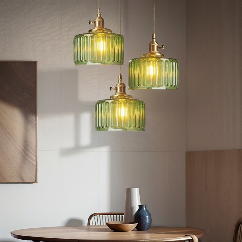 Vintage krystal hængende lampe