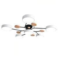Plafonnier LED circulaire moderne nordique en acrylique