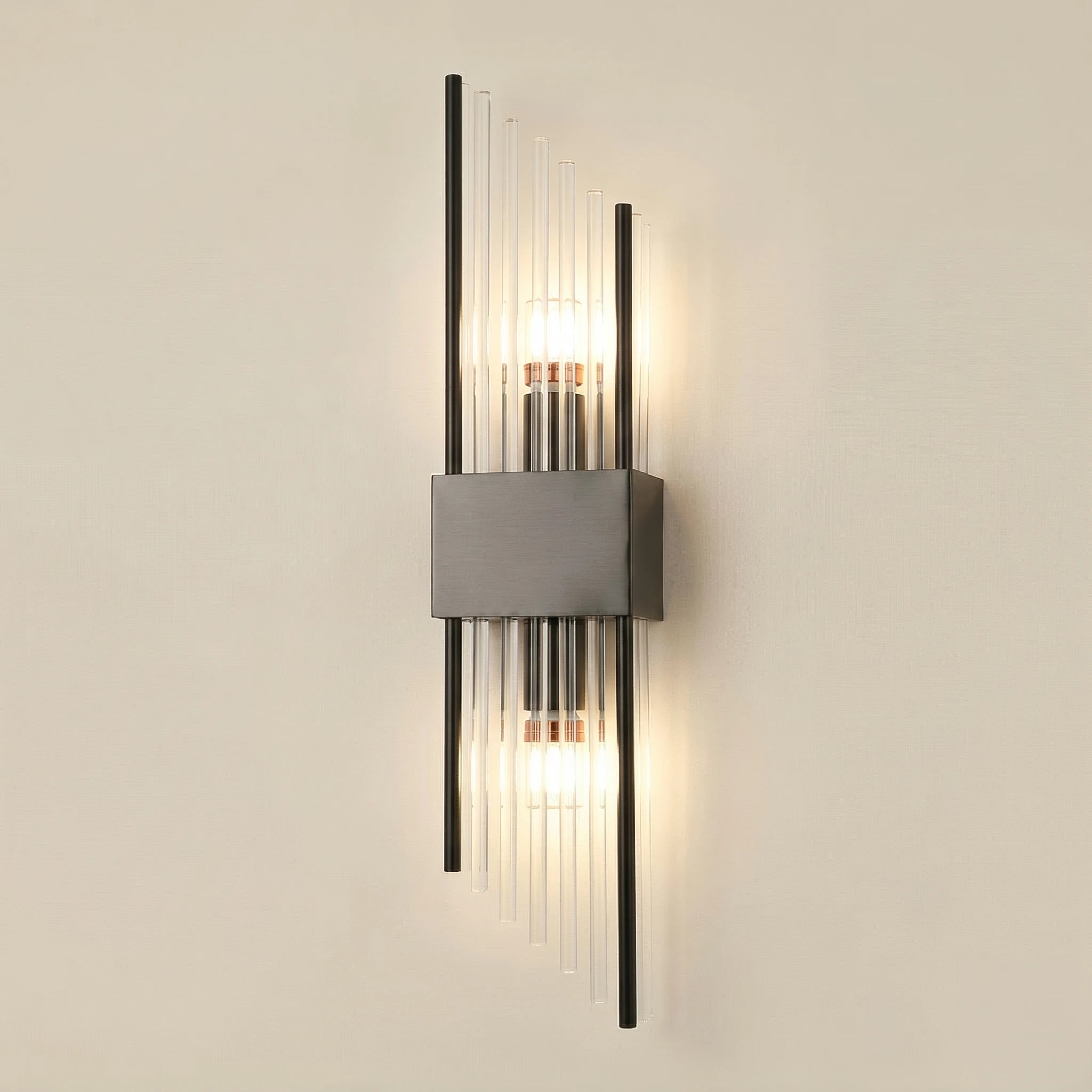 Elegante lampada da parete moderna nordica in oro
