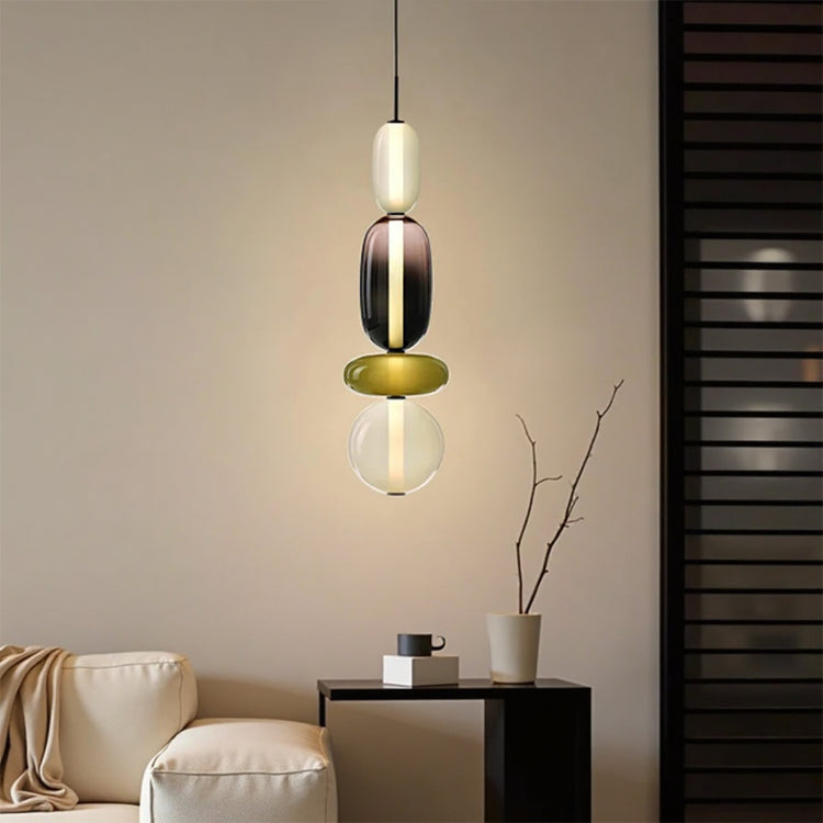 Chic Candied Glass Pendant Light