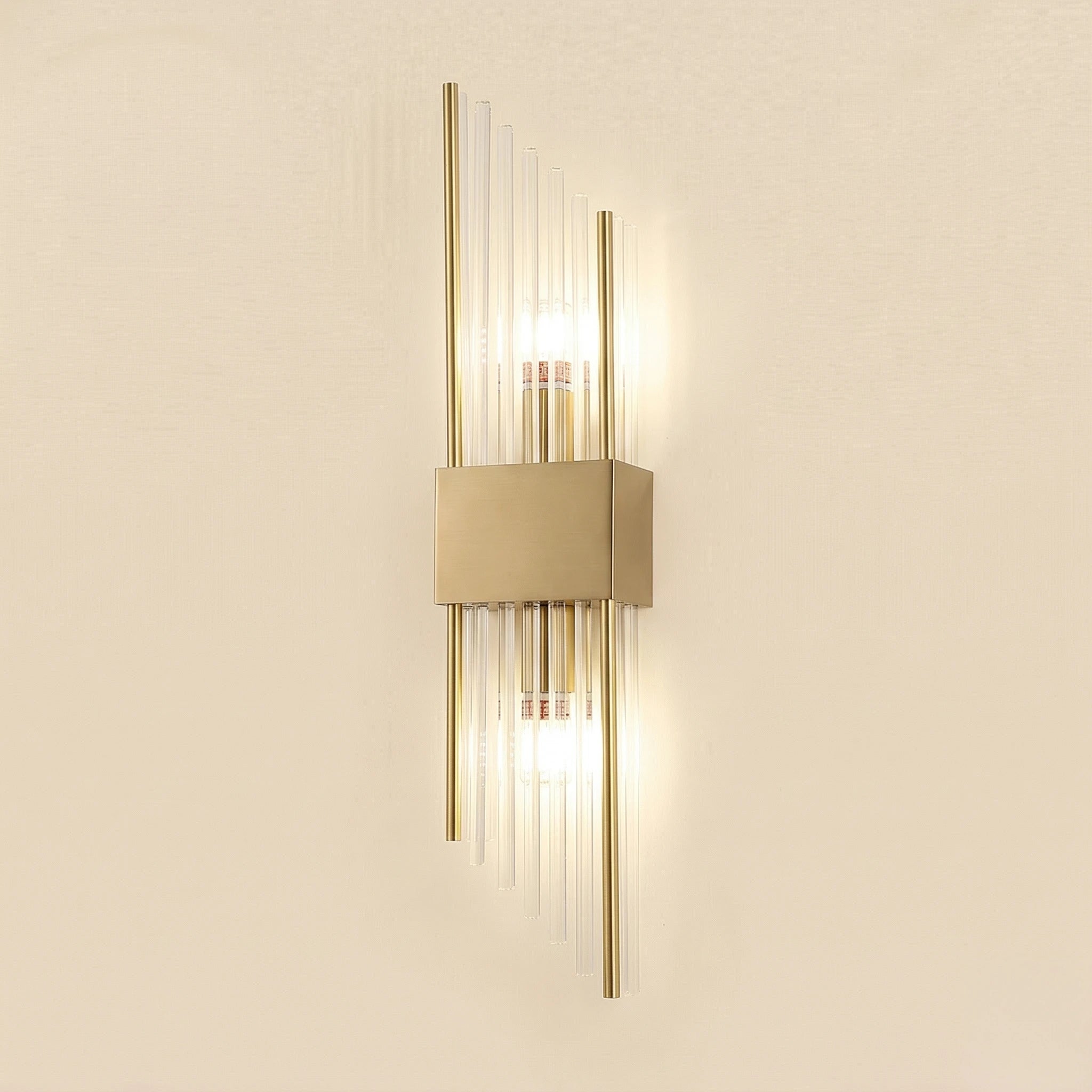 Elegante lampada da parete moderna nordica in oro