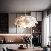Kreative Blumenheizenlampe