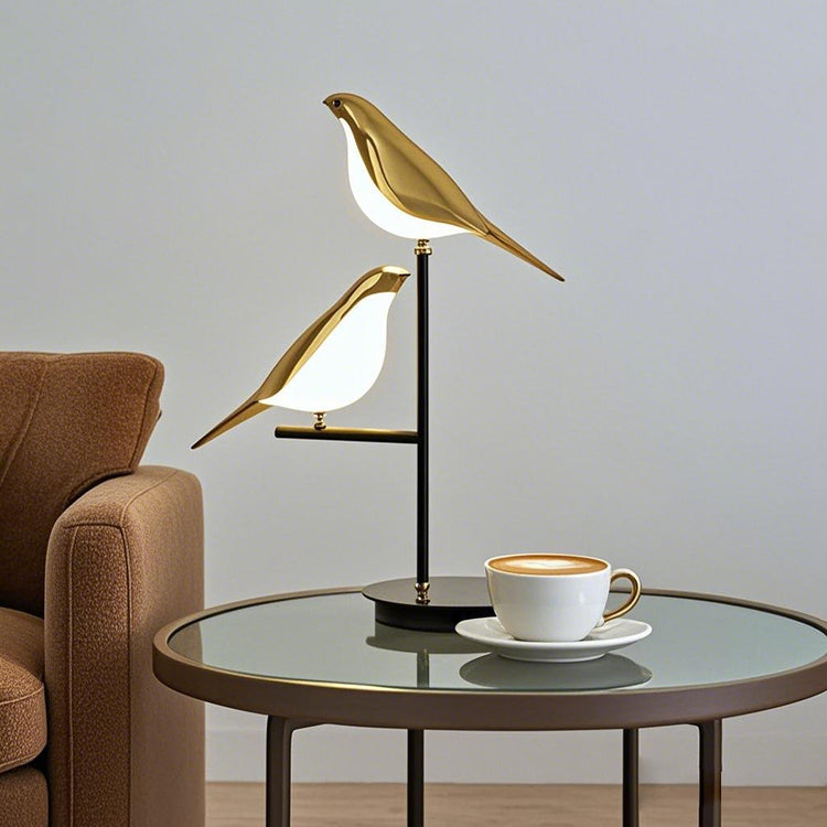 Glarefusion Chic Double Bird Bordlampe