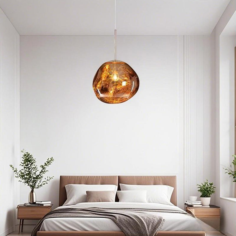Glarefusion chic glas smelt hanglampje