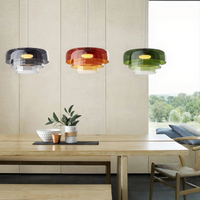 Moderne kreative Glasanhänger Lichter