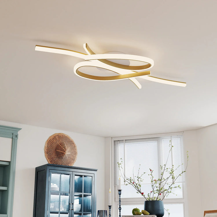 Moderne kreative musikalske noder loftslys