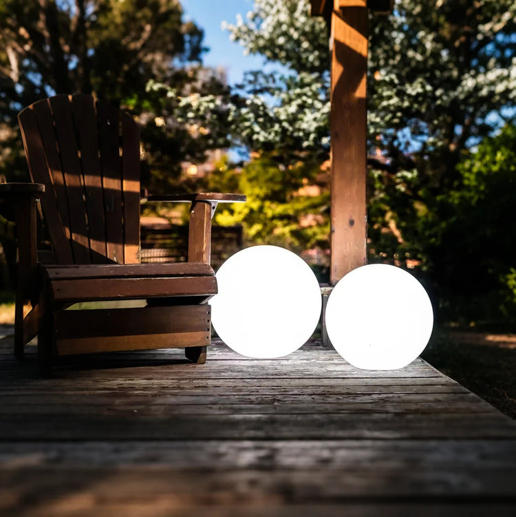Solar Sphere Glow Garden Light
