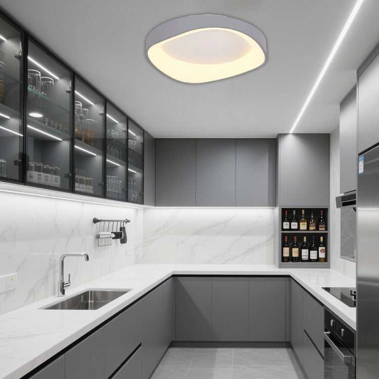 Nordic Wood Grain Ceiling Light