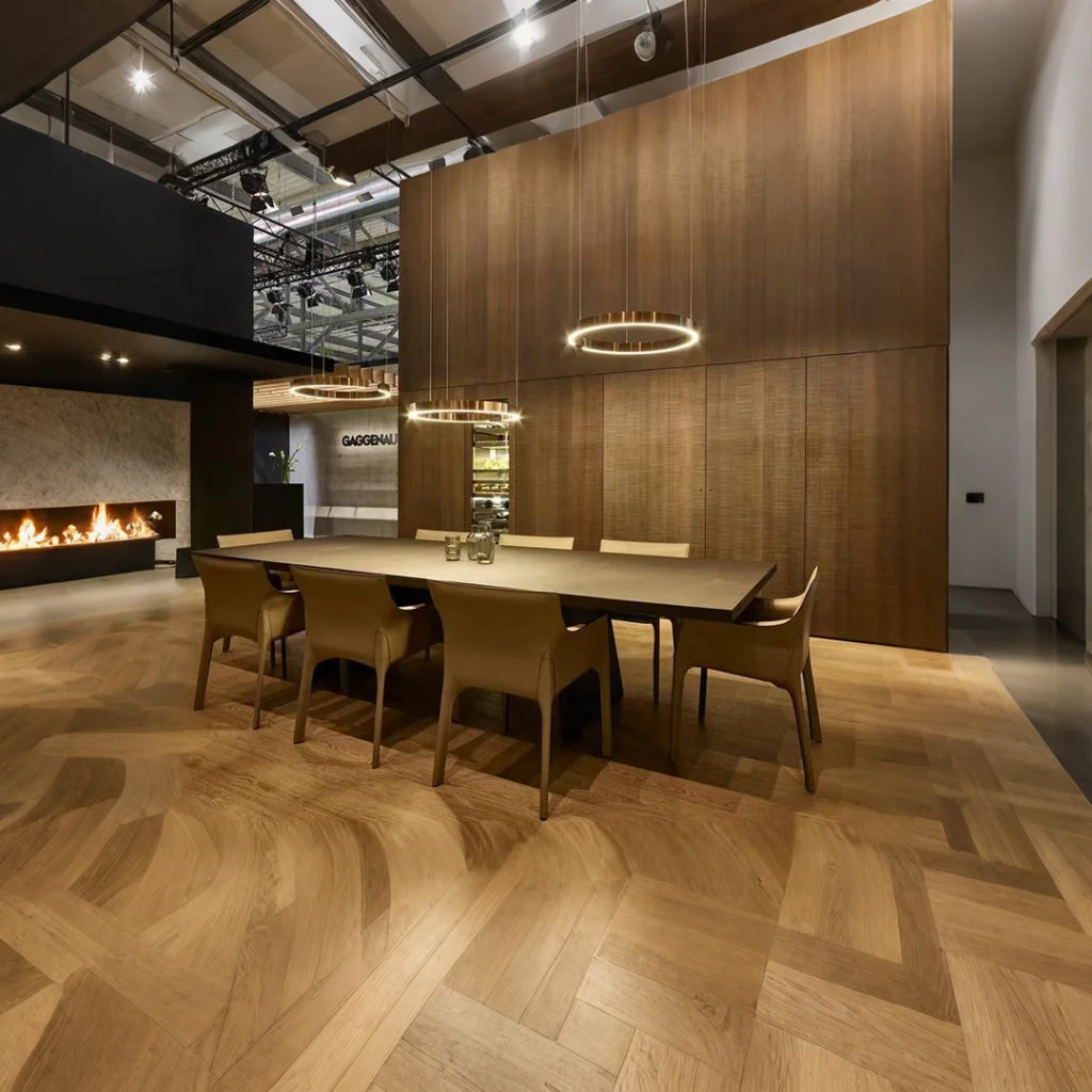 GLAREFUSIONE moderno lampadario ad anello semplice