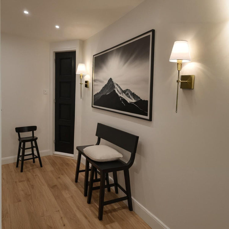 Glarefusion enkel genopladelig kreativ væglampe