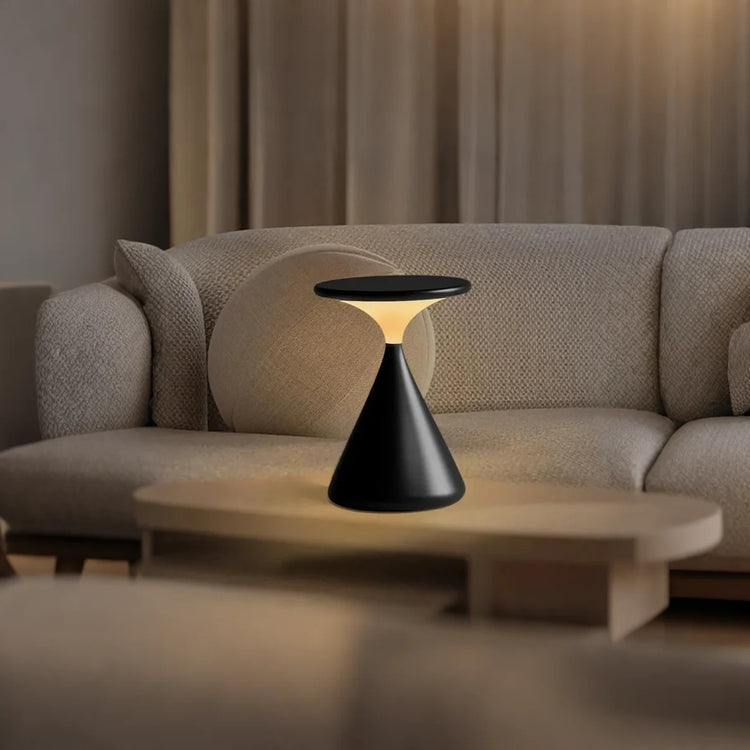 Creative timeglas bordlampe