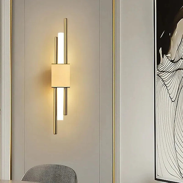 Modern Linear Metal Wall Light