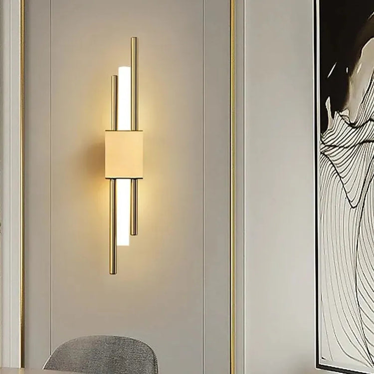 Modern Linear Metal Wall Light