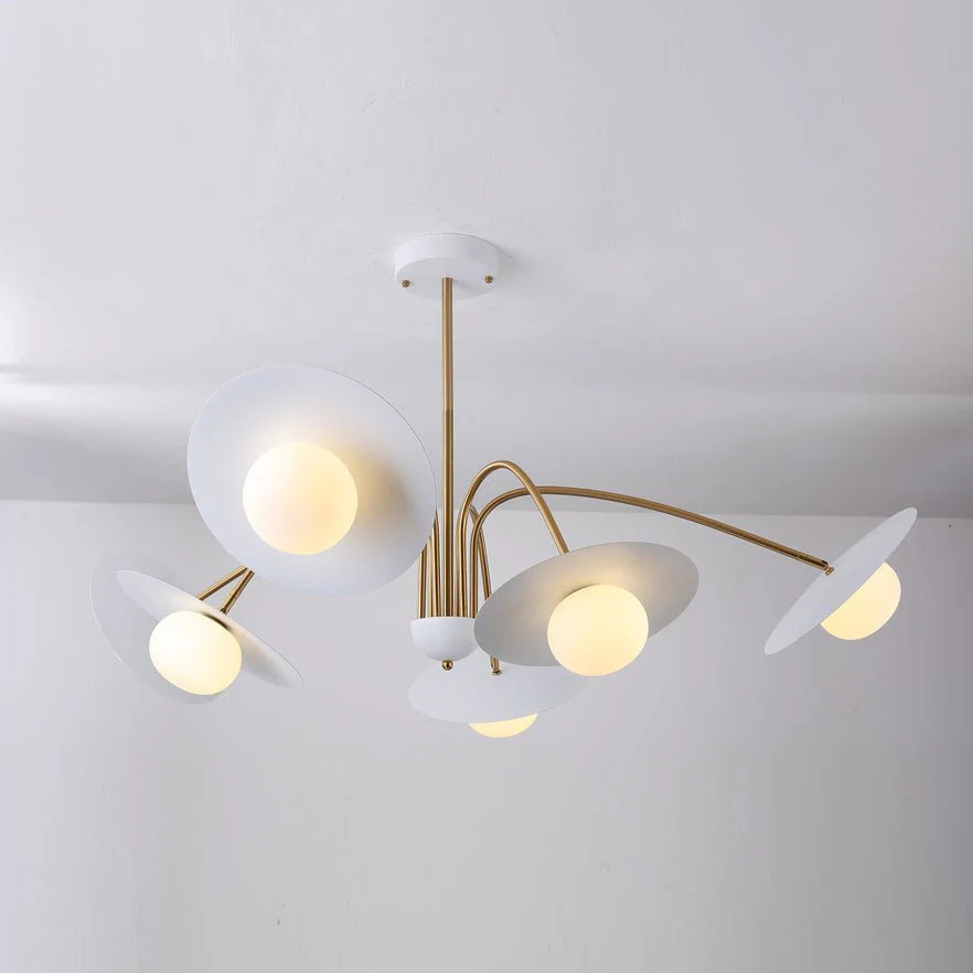 Lampadario a forma di fungo