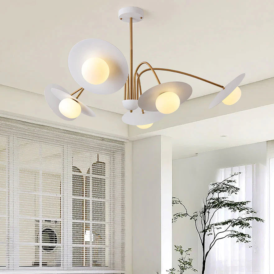 Lampadario a forma di fungo