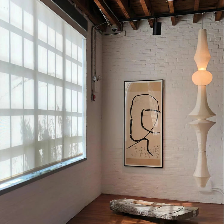 Trendy skulpturelt papir vedhængslys