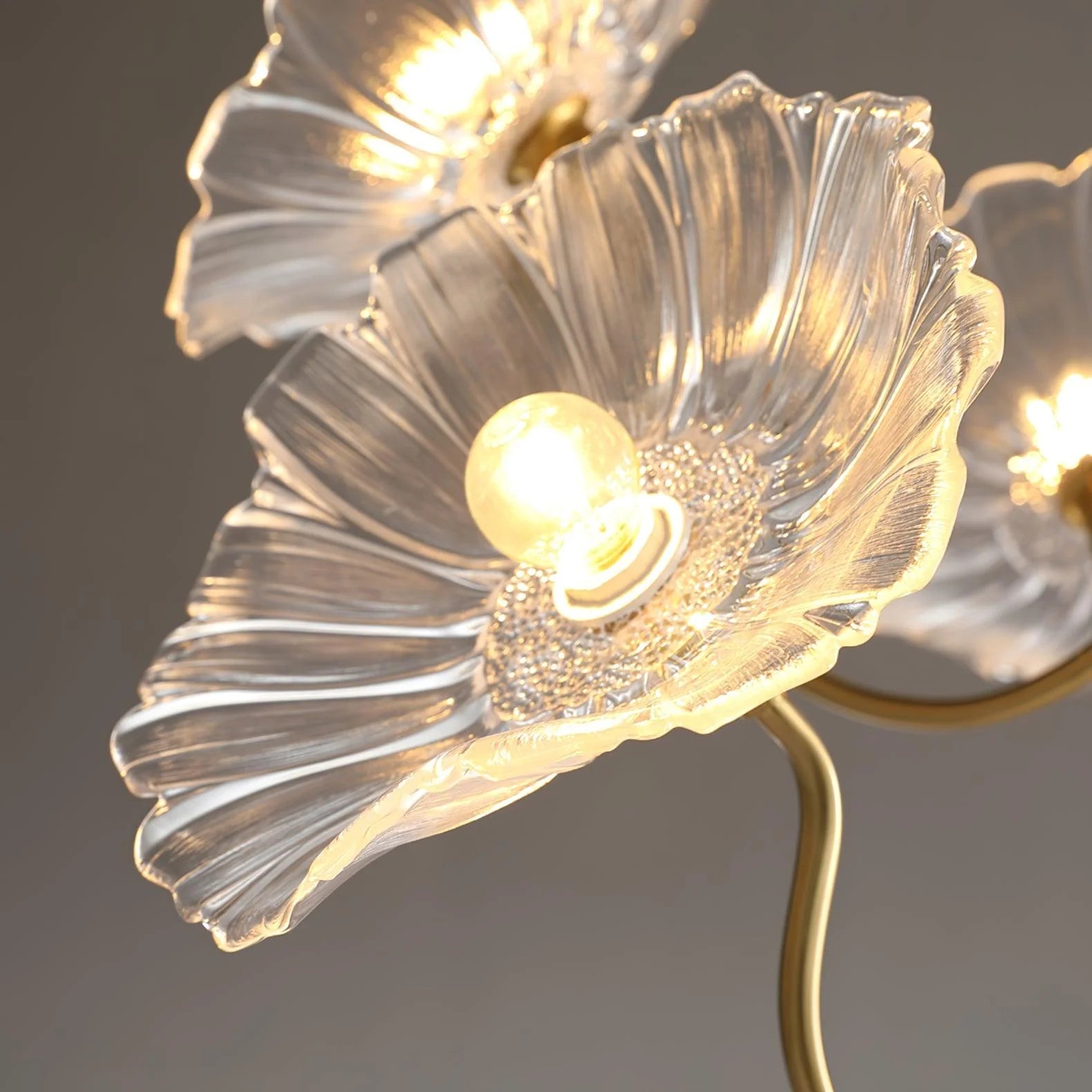 Lampadario con illuminazione Lotus Bloom