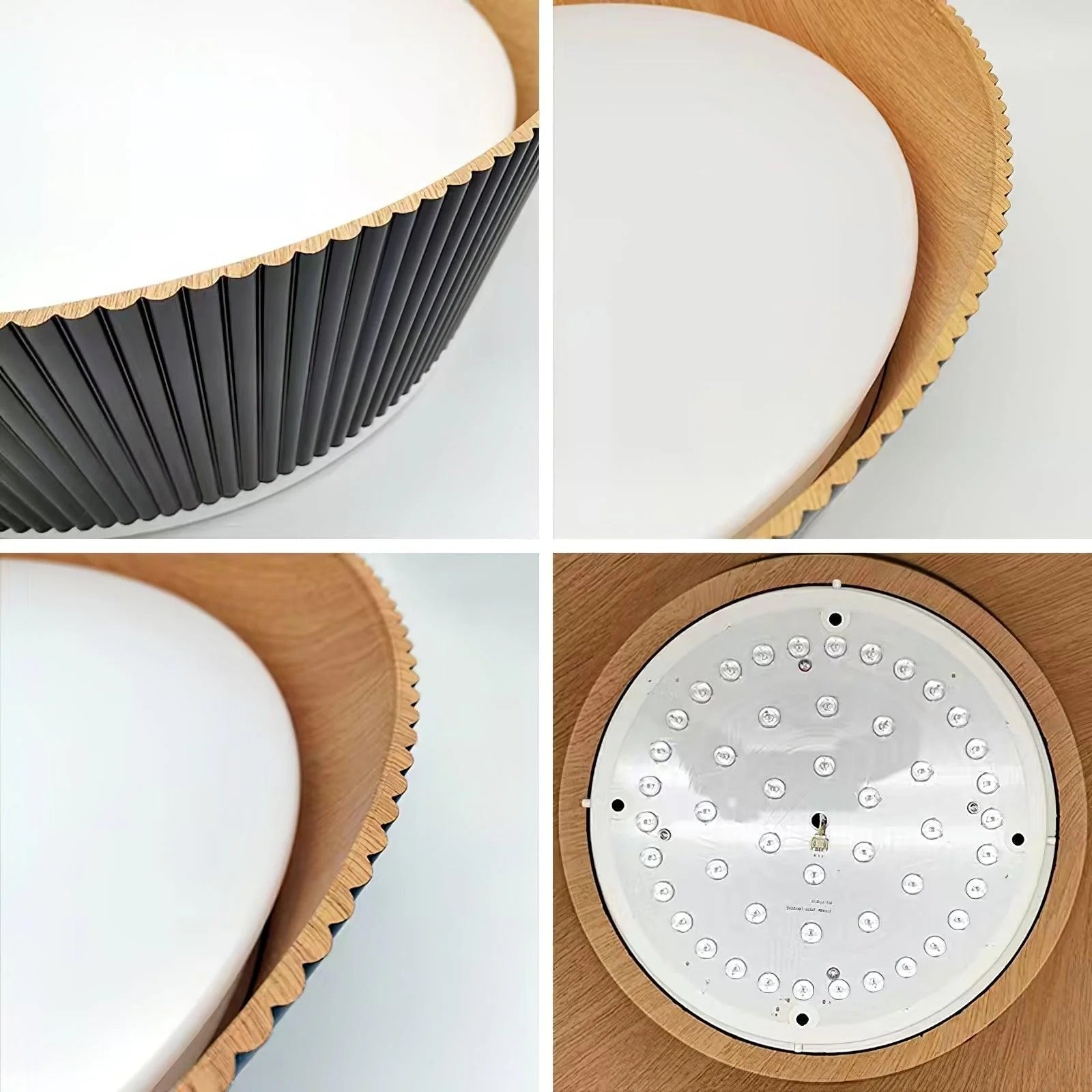 Lampada da soffitto a filo ondulato