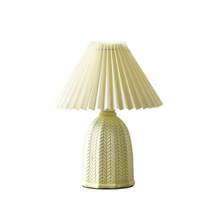 Retro Bell keramisk bordlampe