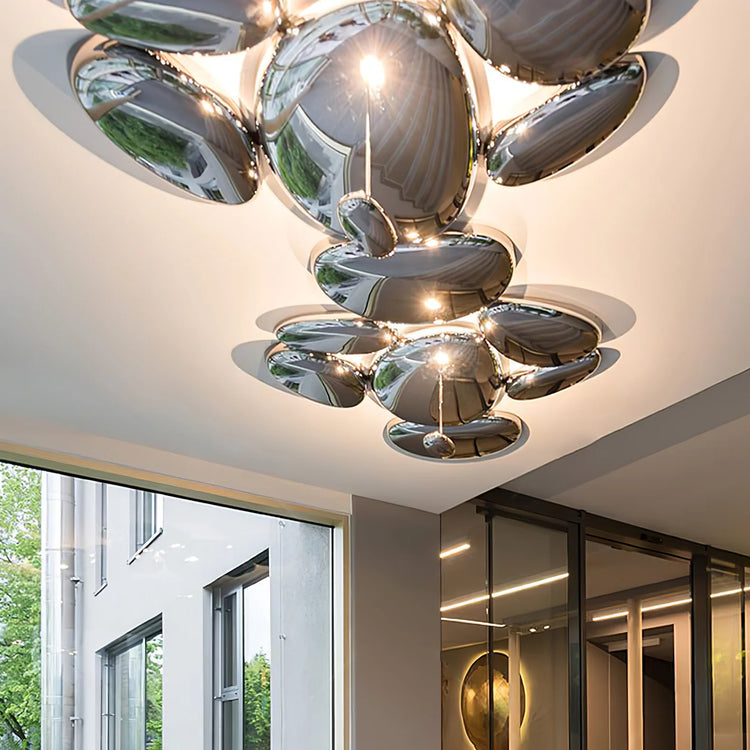 Trendy Pebble Metal Ceiling Light
