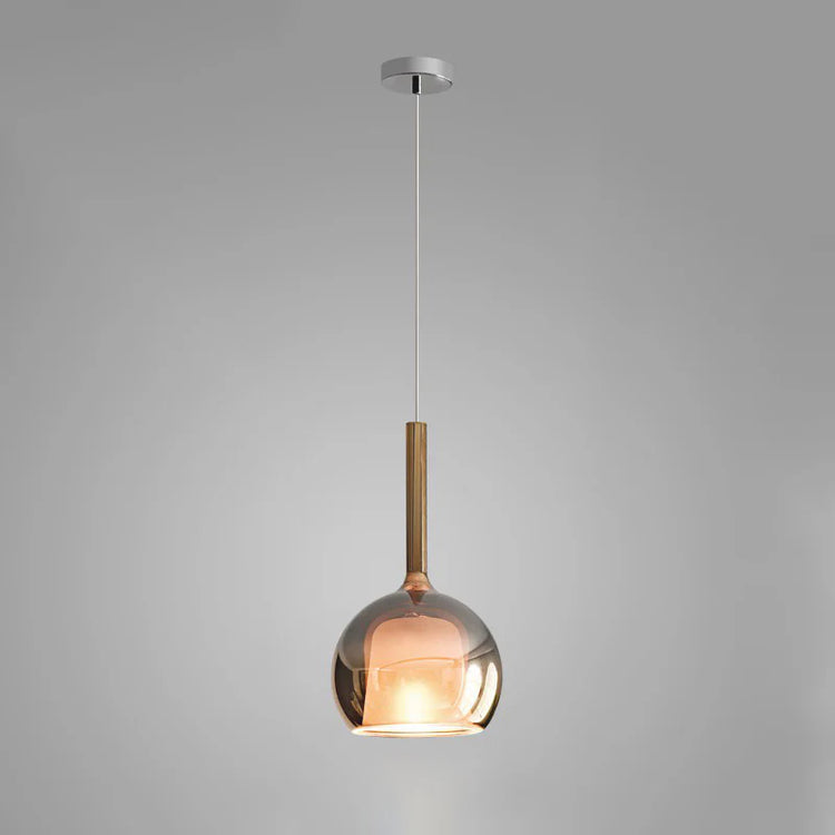 Minimalist Spherical Glass Pendant Light