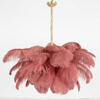 Plume de luxe lysekrone