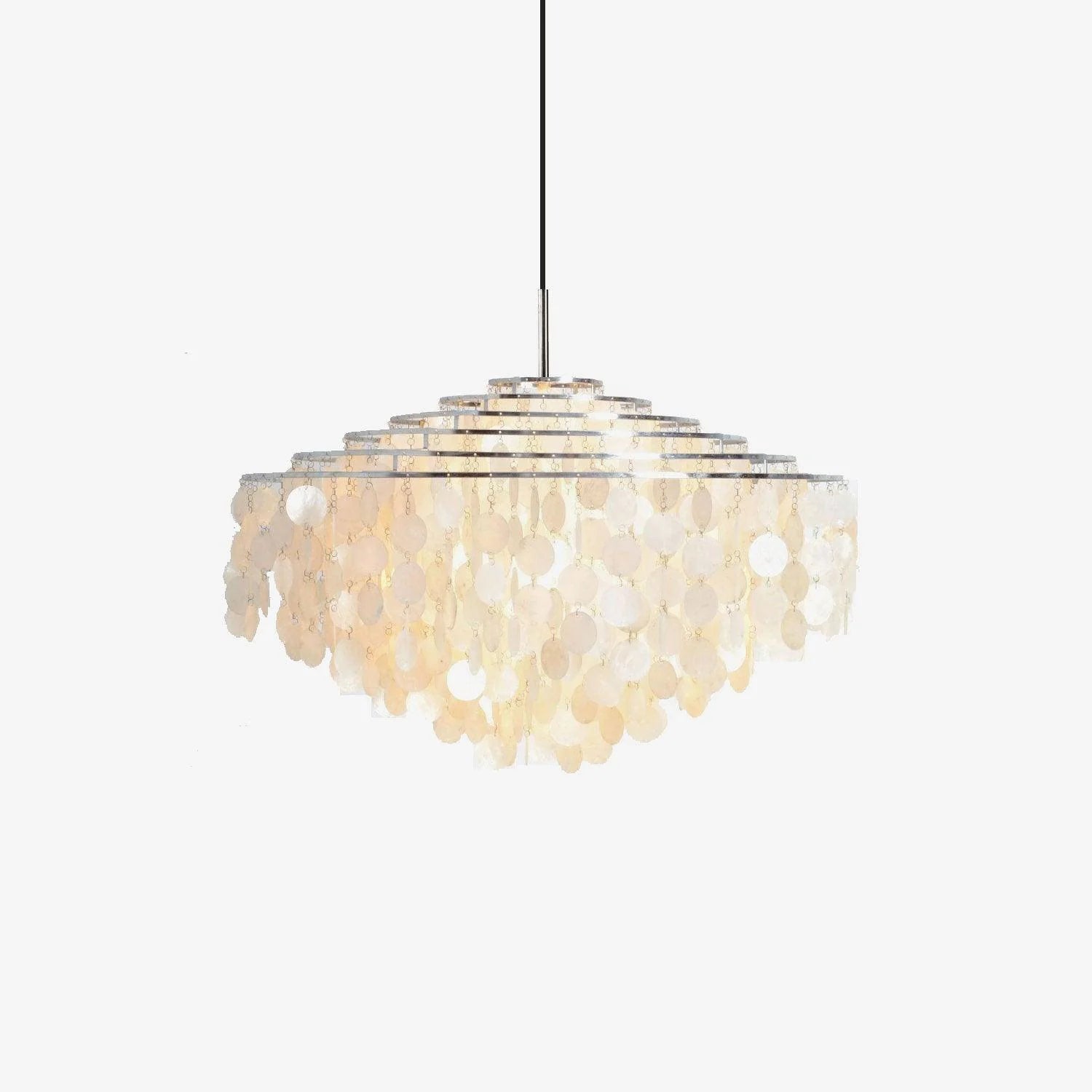 Lustre moderne en forme de nuage