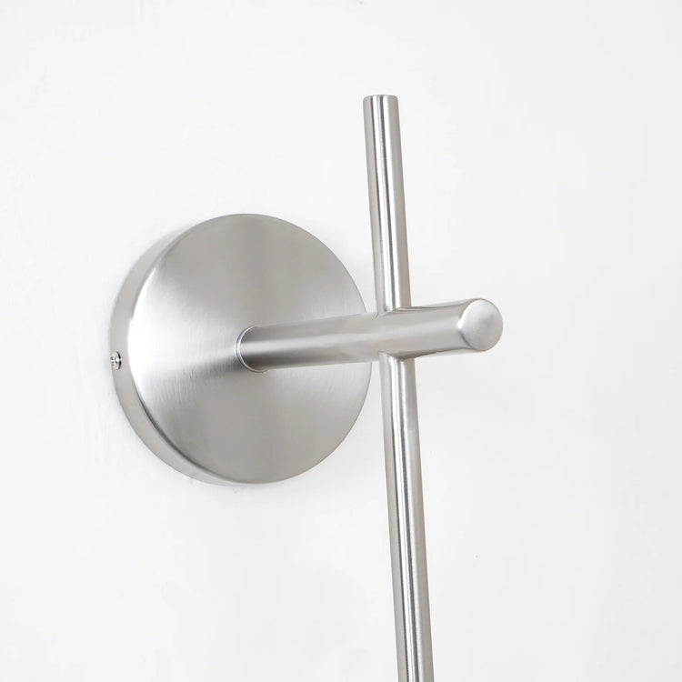 Stilfuld sfærisk glasvæglampe