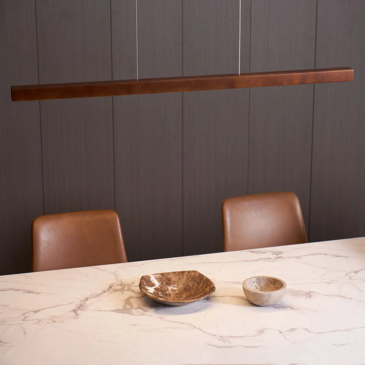 Modern Linear Metal Pendant Lamp