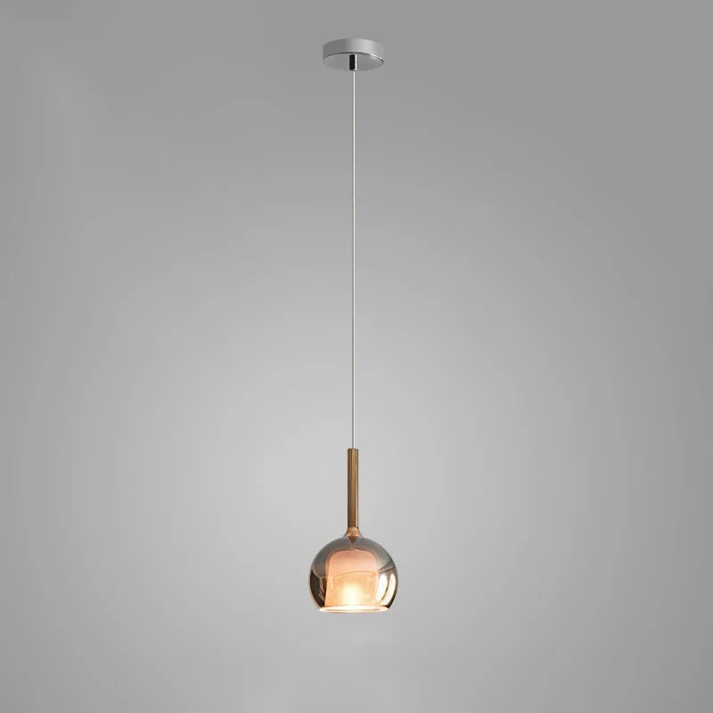 Lampada a sospensione a sfera luminosa