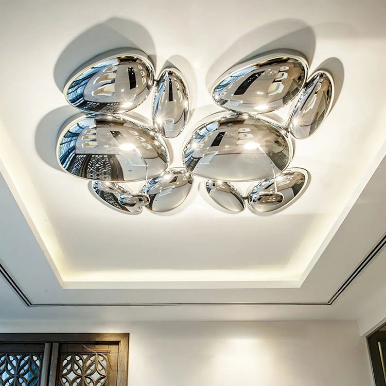 Trendy Pebble Metal Ceiling Light